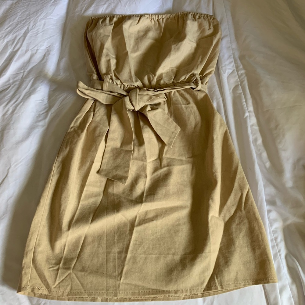 Belted Tube dress